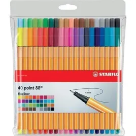 cienkopis-point-88-40-kolorow-etui-stabilo