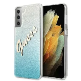 guess-guhcs21mpcuglsbl-s21-g996-niebieski-blue-hardcase-glitter-gradient-s