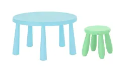 ikea-zestaw-mammut-stolik-dzieciecy-jasnoniebieski-85-cm-stolek-zielony