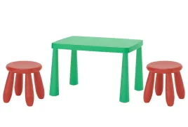 ikea-zestaw-mammut-stolik-jaskrawozielony-77x55-cm-2-stolki-czerwony