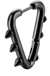 kolczyk-do-ucha-huggie-trojkatny-z-kolcami-stozki-stal-punk-gothic-rock