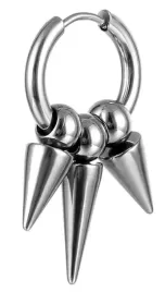 kolczyk-do-ucha-huggie-kolce-z-kuleczka-stozek-punk-gothic-stal