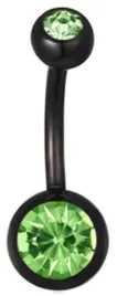 czarny-kolczyk-do-pepka-cyrkonia-kuleczki-ss316l