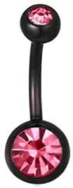 czarny-kolczyk-do-pepka-cyrkonia-kuleczki-ss316l