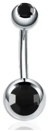 czarny-kolczyk-do-pepka-cyrkonia-kuleczk-ss316l
