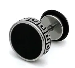 tunel-fake-kolczyk-do-ucha-kolko-wzor-grecki-stal-punk-gothic
