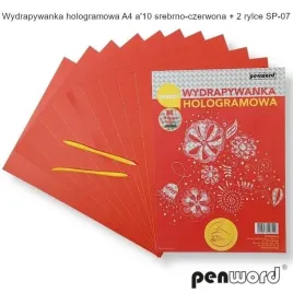 wydrapywanka-hologramowa-a4-srebrno-czerwona