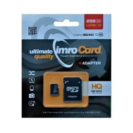 karta-pamieci-microsdxc-256gb-imro-adp10c-uhs-3