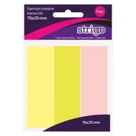 strigo-karteczki-samoprzylepne-76-x-25-mm-150-kartek-neonowe