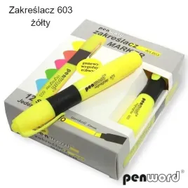 zakreslacz-zolty-12szt