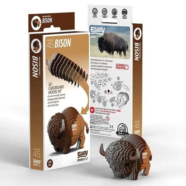 bizon-eugy-eko-ukladanka-3d-kolekcja-inna