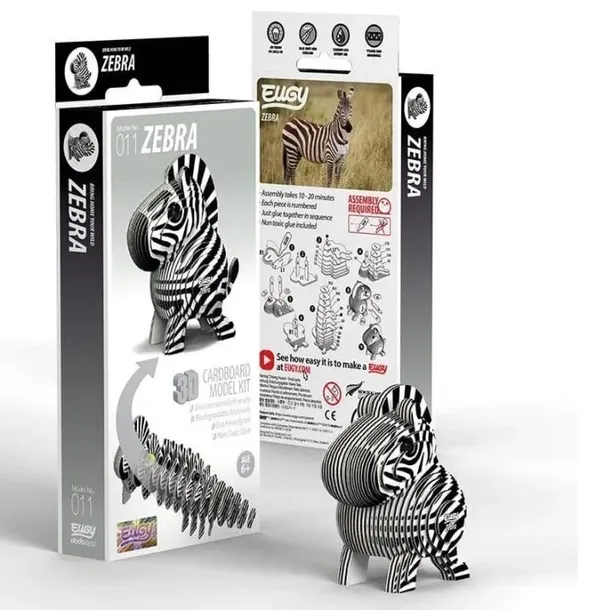 zebra-eugy-eko-ukladanka-3d