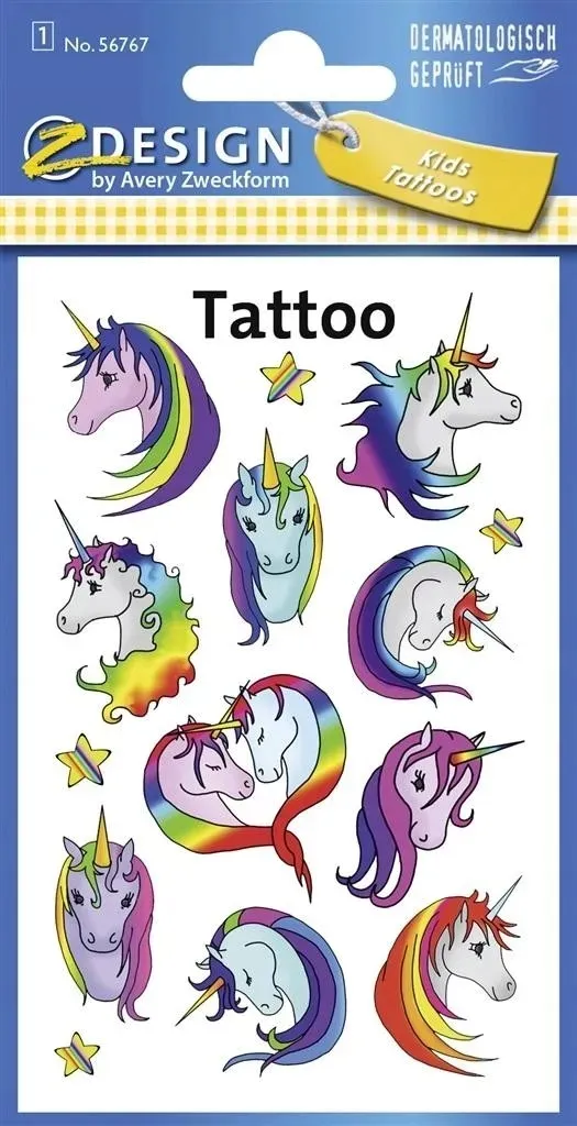 tatuaze-dla-dzieci-jednorozce
