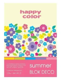 blok-a5-20k-deco-summer-170g-happy-color