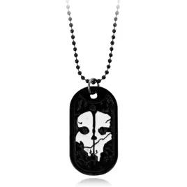 naszyjnik-wisiorek-call-of-duty-ghost-czarny-prezent-streetwear-y2k-drip