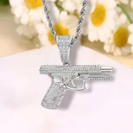 naszyjnik-wisiorek-chain-glock-pistolet-bron-srebrna-streetwear-y2k-prezent