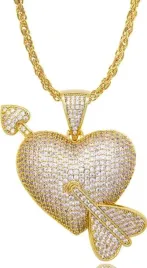 naszyjnik-wisiorek-chain-strzala-serce-heart-zlote-streetwear-y2k-prezent