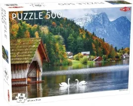 puzzle-500-landscape-swans-on-a-lake