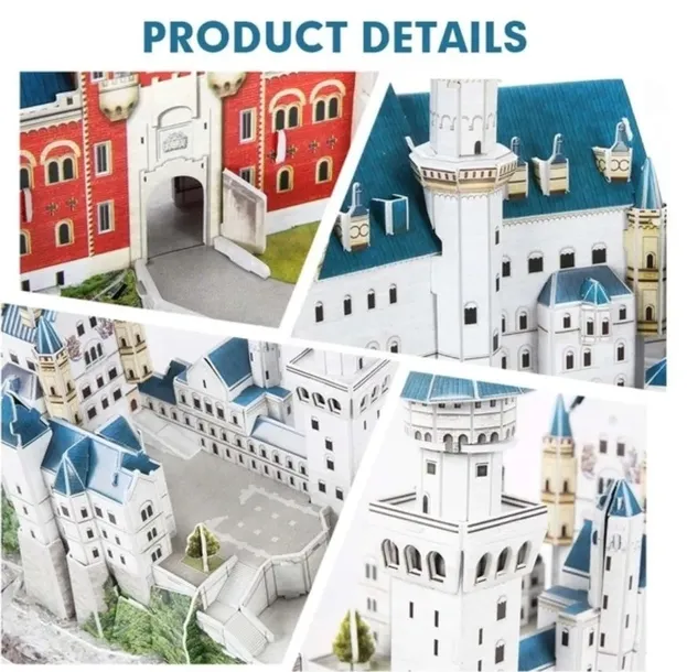 puzzle-3d-zamek-neuschwanstein-material-karton-pianka