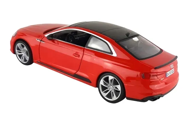 audi-rs-5-coupe-red-1-24-bburago-stan-nowy-skala-skale-1-19-do-1-25