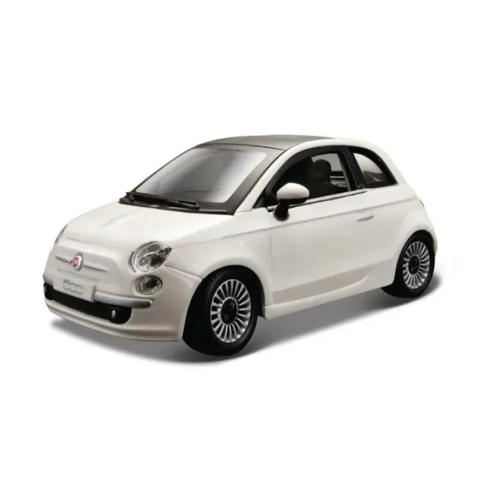 fiat-500-white-1-24-bburago