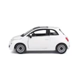 fiat-500-white-1-24-bburago-stan-nowy-skala-skale-1-19-do-1-25