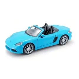 porsche-718-boxter-blue-1-24-bburago