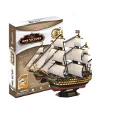 puzzle-3d-zaglowiec-hms-victory-liczba-elementow-189