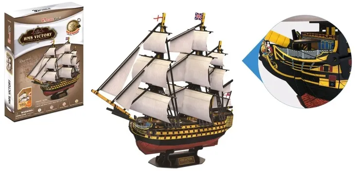 puzzle-3d-zaglowiec-hms-victory-bohater-brak
