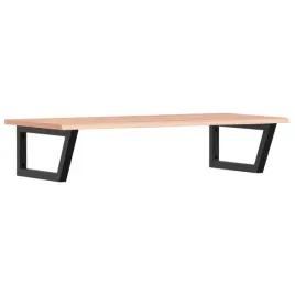 polka-scienna-pod-umywalke-stal-i-lite-drewno-debowe
