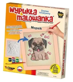 wypukla-malowanka-maly-mopsik