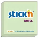 notes-samoprzylepny-zielony-pastelowy-stan-nowy