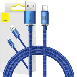 baseus-kabel-przewod-dlugi-wytrzymaly-szybki-usb-a-usb-c-100w-2m-niebieski