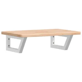 polka-scienna-pod-umywalke-stal-i-lite-drewno-debowe