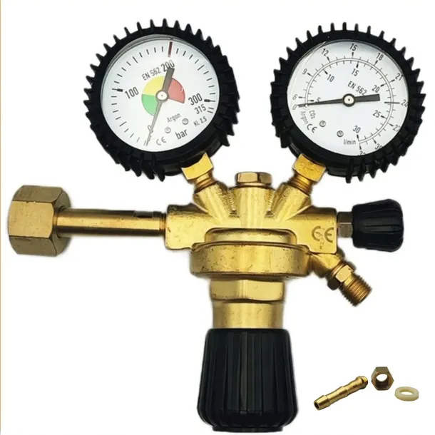 REDUKTOR butlowy ARGON /CO2 SERIA 100 PROFI dwuzaworowy