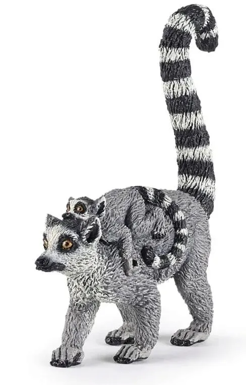 lemur-z-mlodym
