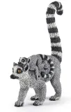 lemur-z-mlodym-stan-nowy