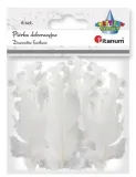 piorka-curly-biale-6szt