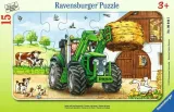 puzzle-15-traktor-na-polu-stan-nowy