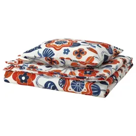 ikea-kanonviska-poszwa-na-koldre-i-poszewka-kol-kwiatowy-wzor-150x200-cm