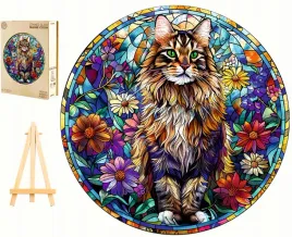 puzzle-drewniane-duze-300-elementow-maine-coon-witraz-w-drewnianym-pudelku