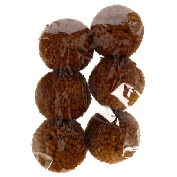 pompony-welniane-4cm-brazowe-6szt-rodzaj-poliestrowe