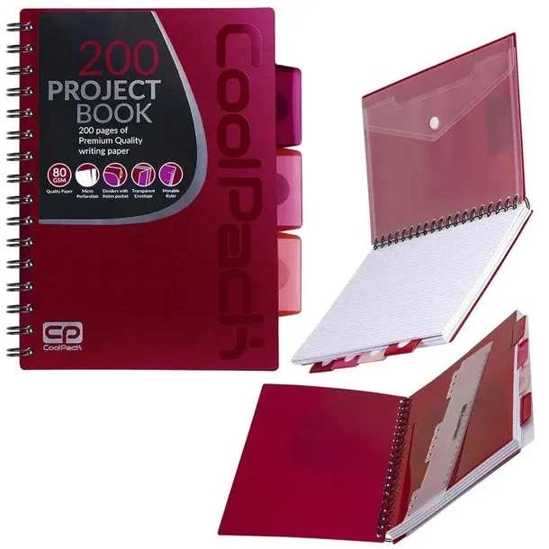 kolobrulion-a5-coolpack-czerwony-format-a5