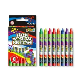 kredki-woskowe-neonowe-dino-penmate-kolori-premium-8-kolorow