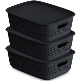 3x-pojemnik-plastikowy-azurowy-pudelko-z-pokrywa-pojemniki-box-10l-czarny