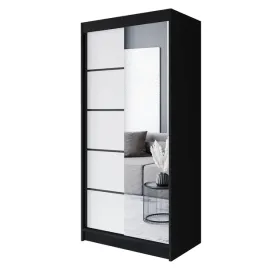 szafa-przesuwna-prim-iii-100-czarny-bialy-mat-funkcjonalna-elegancka
