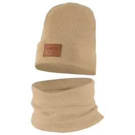 czapka-wiosenna-jesienna-z-kominem-czapeczka-komplet-dla-dzieci-52-54-bezow