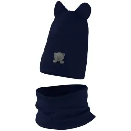 czapeczka-wiosenna-jesienna-czapka-komin-komplet-dla-dzieci-44-46-granato