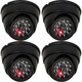 4x-atrapa-kamery-przemyslowej-kamera-kopulka-migajaca-dioda-led