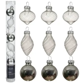 srebrne-male-szklane-bombki-choinkowe-ksztaltki-dekoracyjne-9-szt-3-cm
